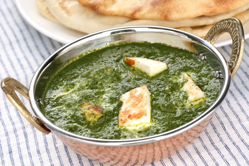 Slow Cooker Saag Paneer Indian Spinach Slender Kitchen