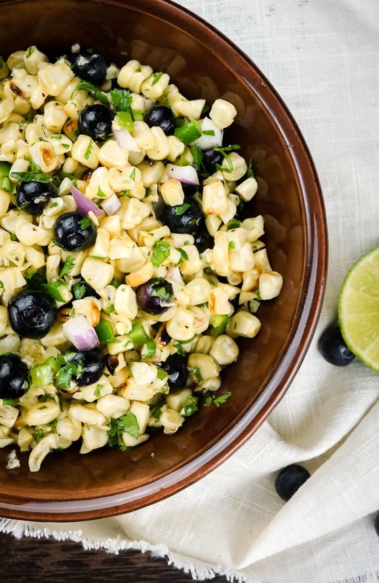 Blueberry Corn Salad is perfect for summer.