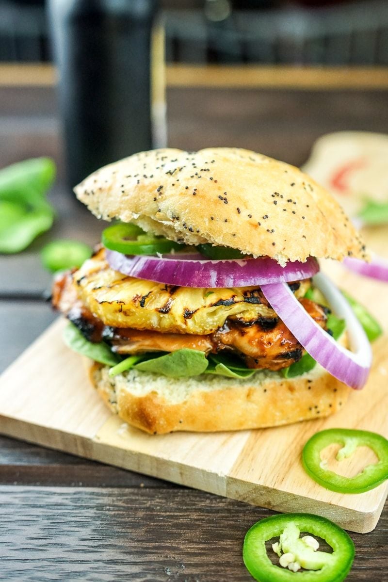 Grilled Hawaiian Chicken Sandwiches make a perfect summer meal that everyone will love.