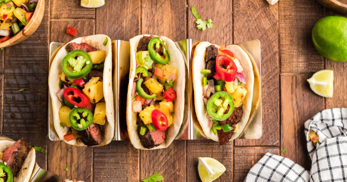 Blackened Steak Tacos Minute Meal Slender Kitchen