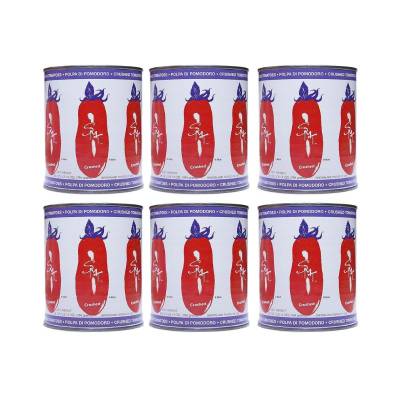  SMT San Merican Crushed Canned Tomatoes - 28 Ounce (Pack of 6) - USA Grown, Hand Selected