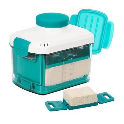  NOYA Adjustable Tofu Press - Vegan Tofu Presser to Speed up Removing Water from Silken, Firm, and Extra Firm Tofu in 10-30mins without Crack - BPA Free