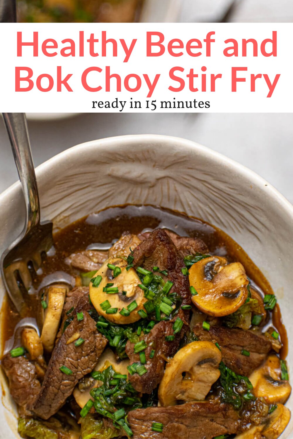 Beef and Bok Choy Stir Fry - Slender Kitchen