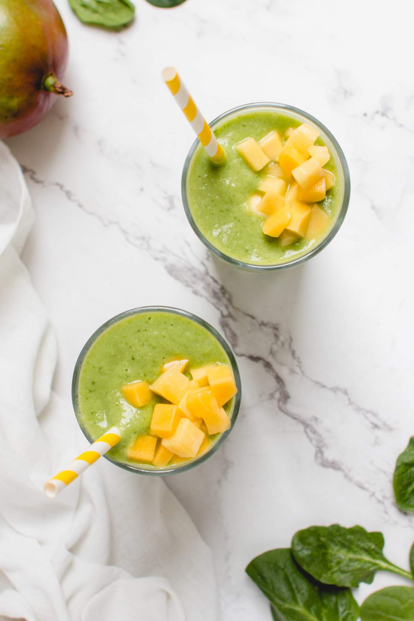 Mango Spinach Smoothie LaptrinhX / News