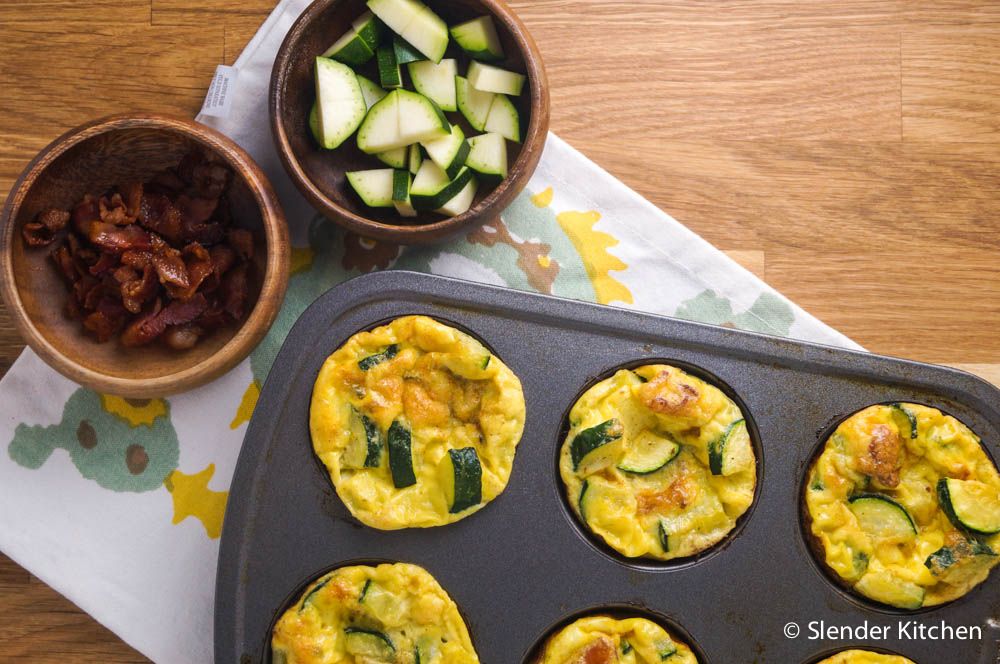 Zucchini Egg Muffins are part of a meal plan for breakfast.