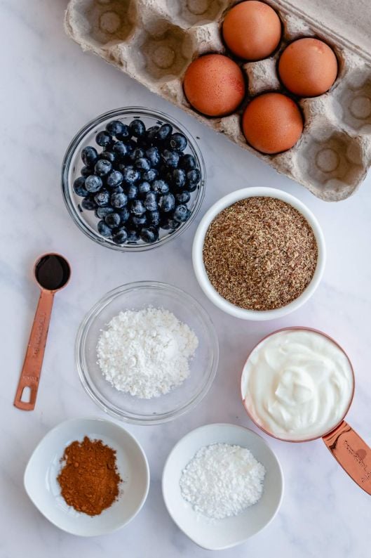 Greek Yogurt And Flax Pancakes With Berries - Slender Kitchen