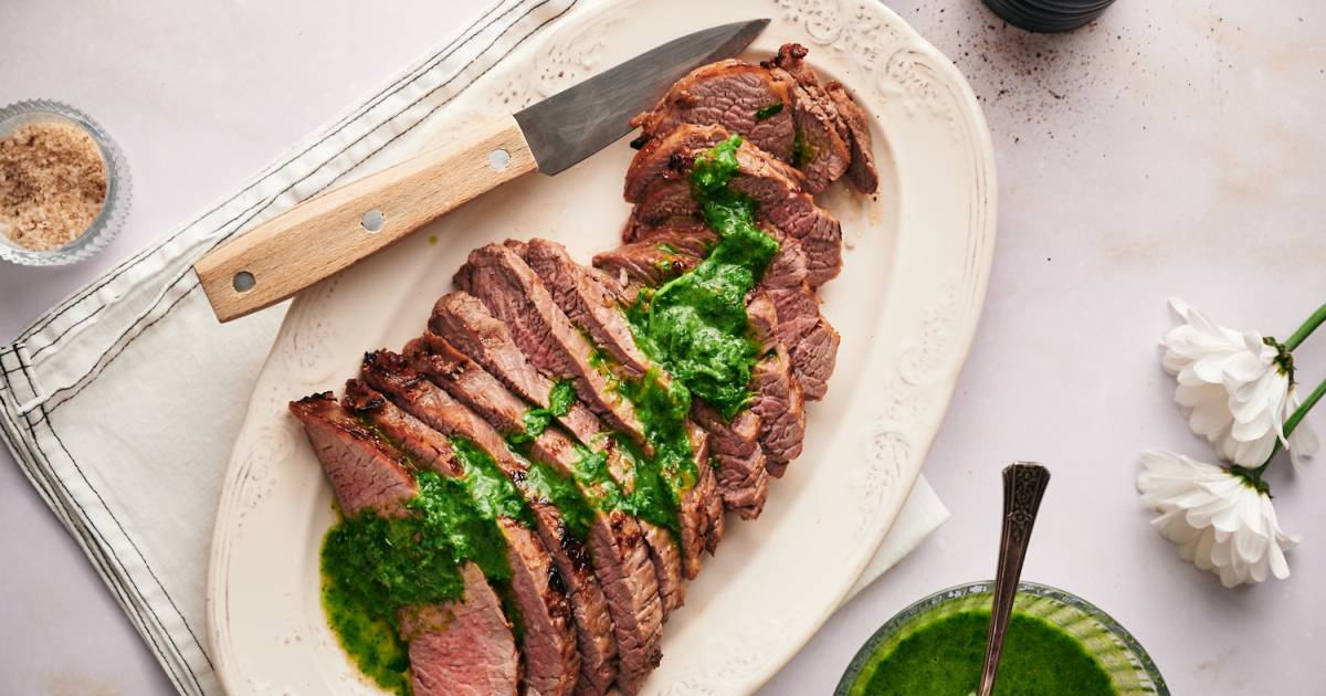 Broiled Flank Steak Slender Kitchen