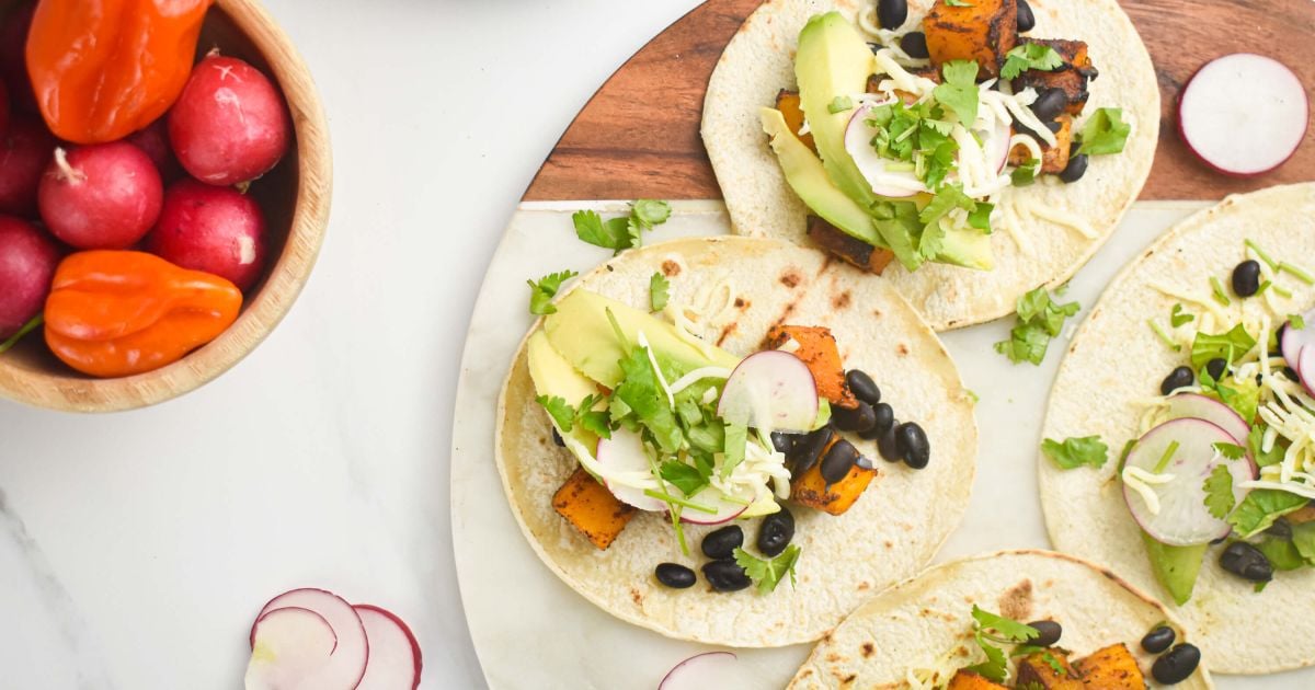 Butternut Squash Tacos - Slender Kitchen