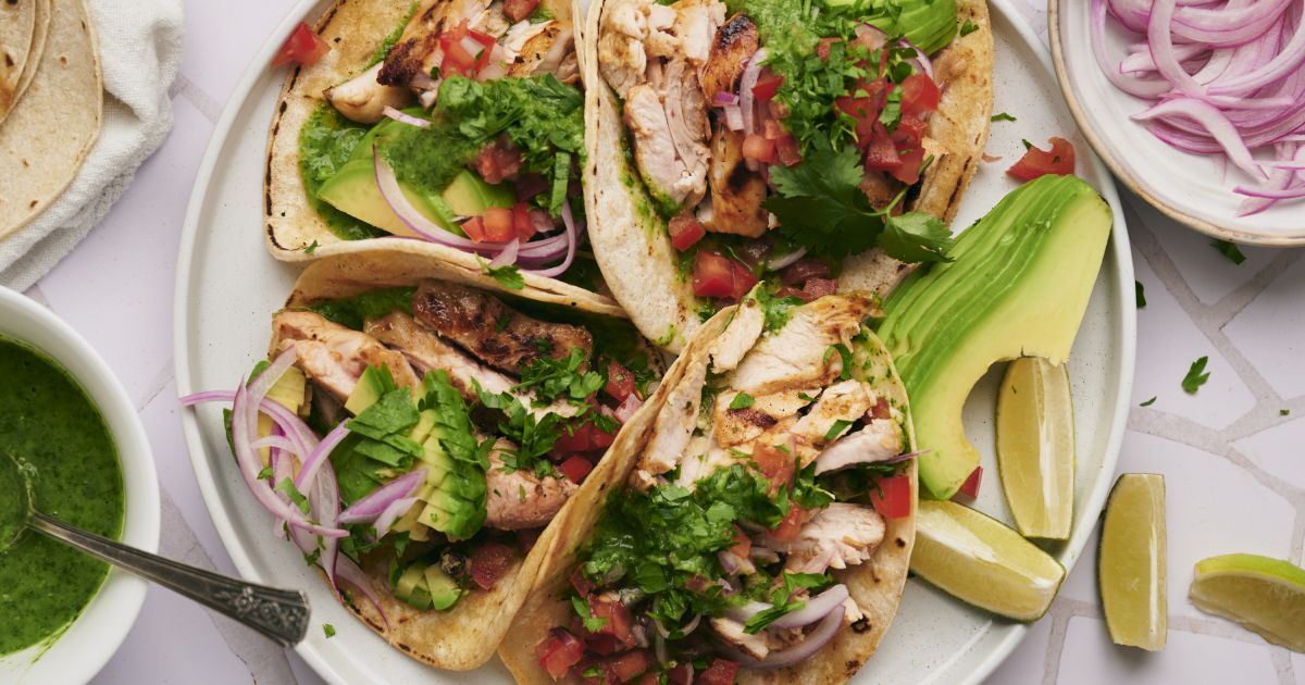 Chicken Street Tacos Slender Kitchen 5708