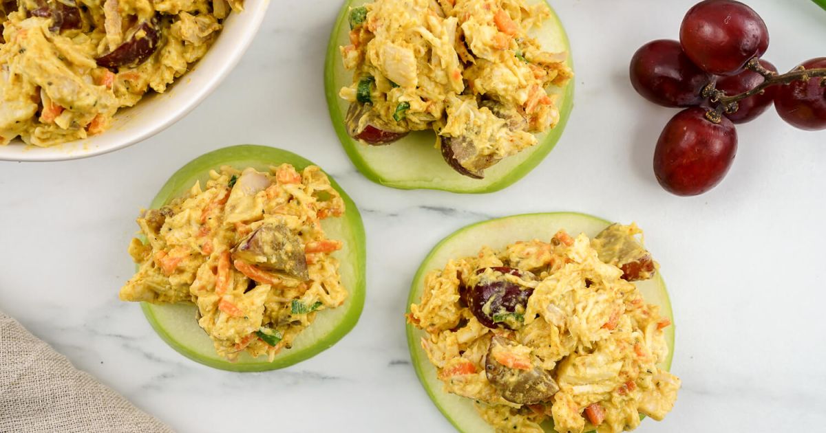 Curried Chicken Salad - All Day I Dream About Food