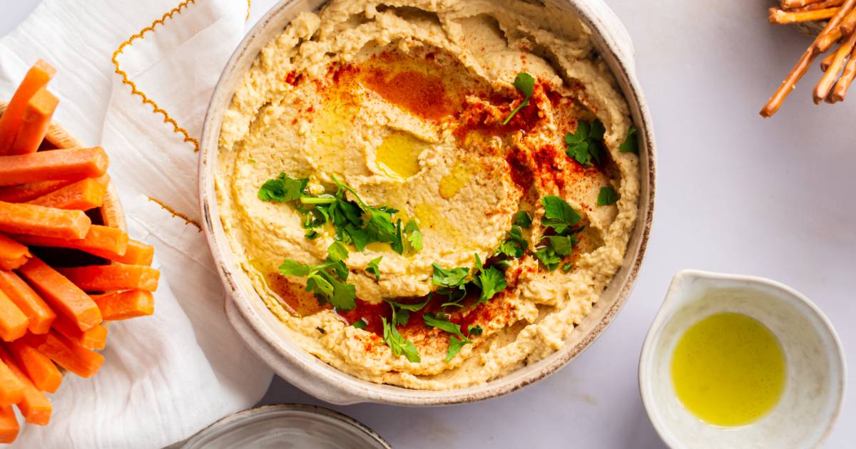 Homemade Hummus - Slender Kitchen