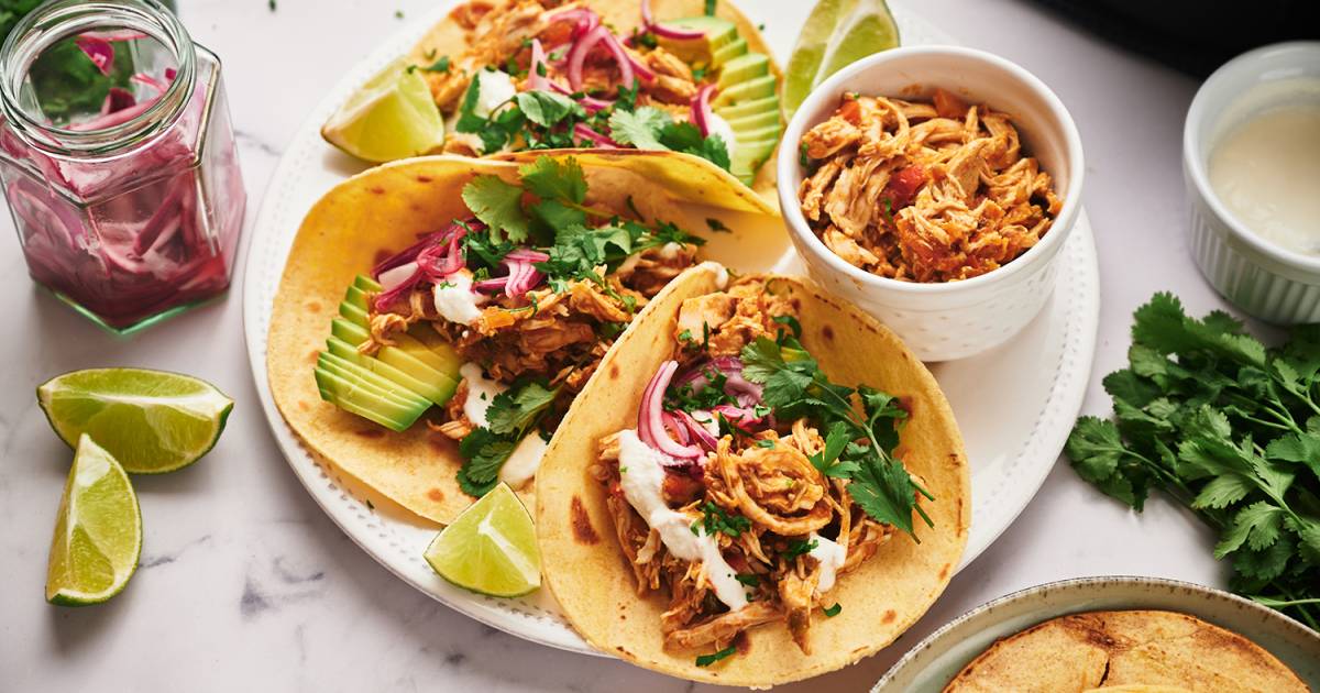 Chicken Tacos Slender Kitchen 4748