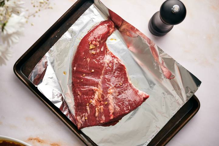 Broiled Flank Steak (10 Minute Meal!) - Slender Kitchen