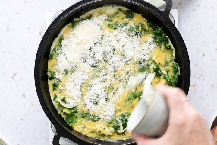 Kale Frittata - Slender Kitchen