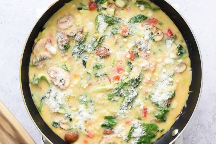 Kale Frittata - Slender Kitchen