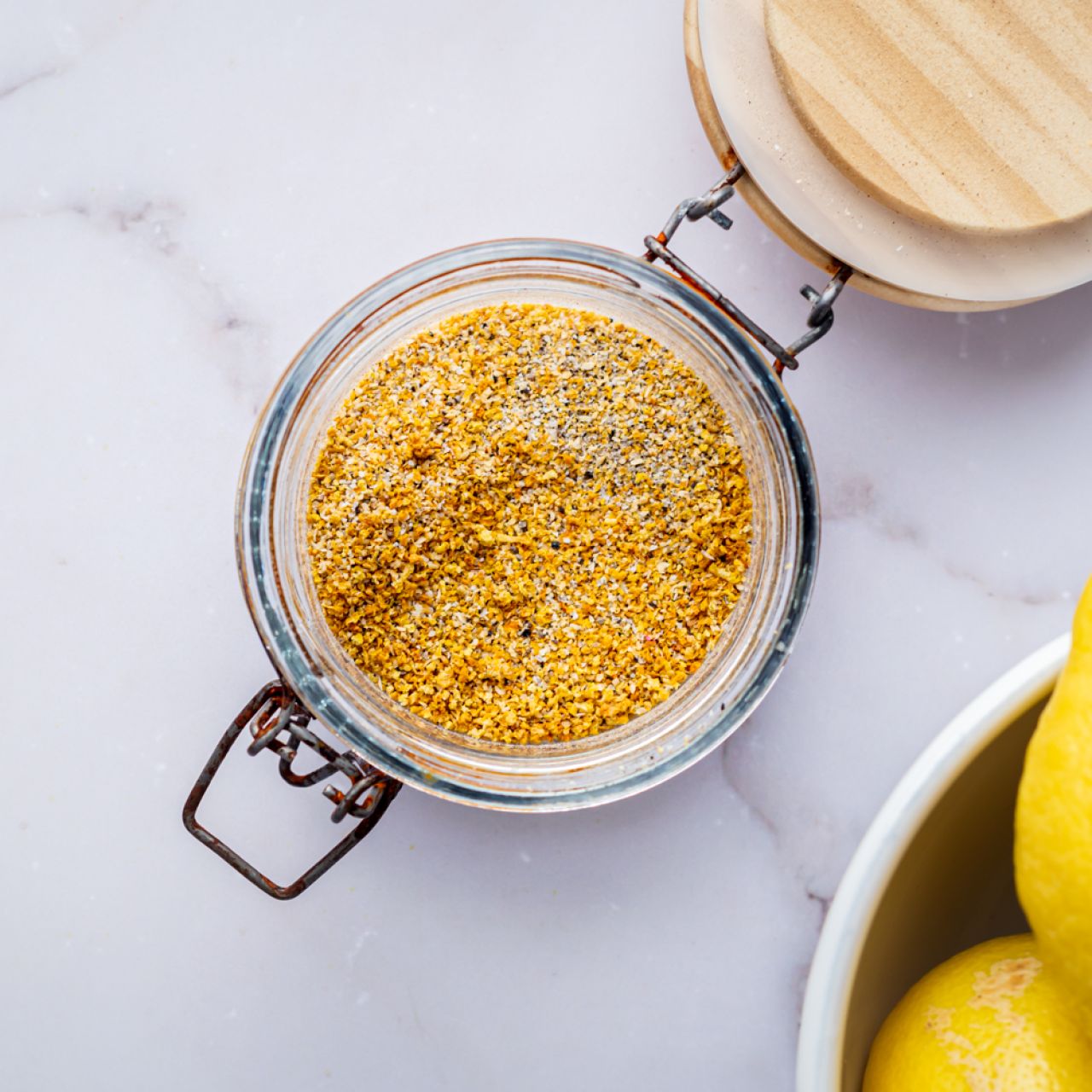 Homemade Lemon Pepper Seasoning - That Girl Cooks Healthy