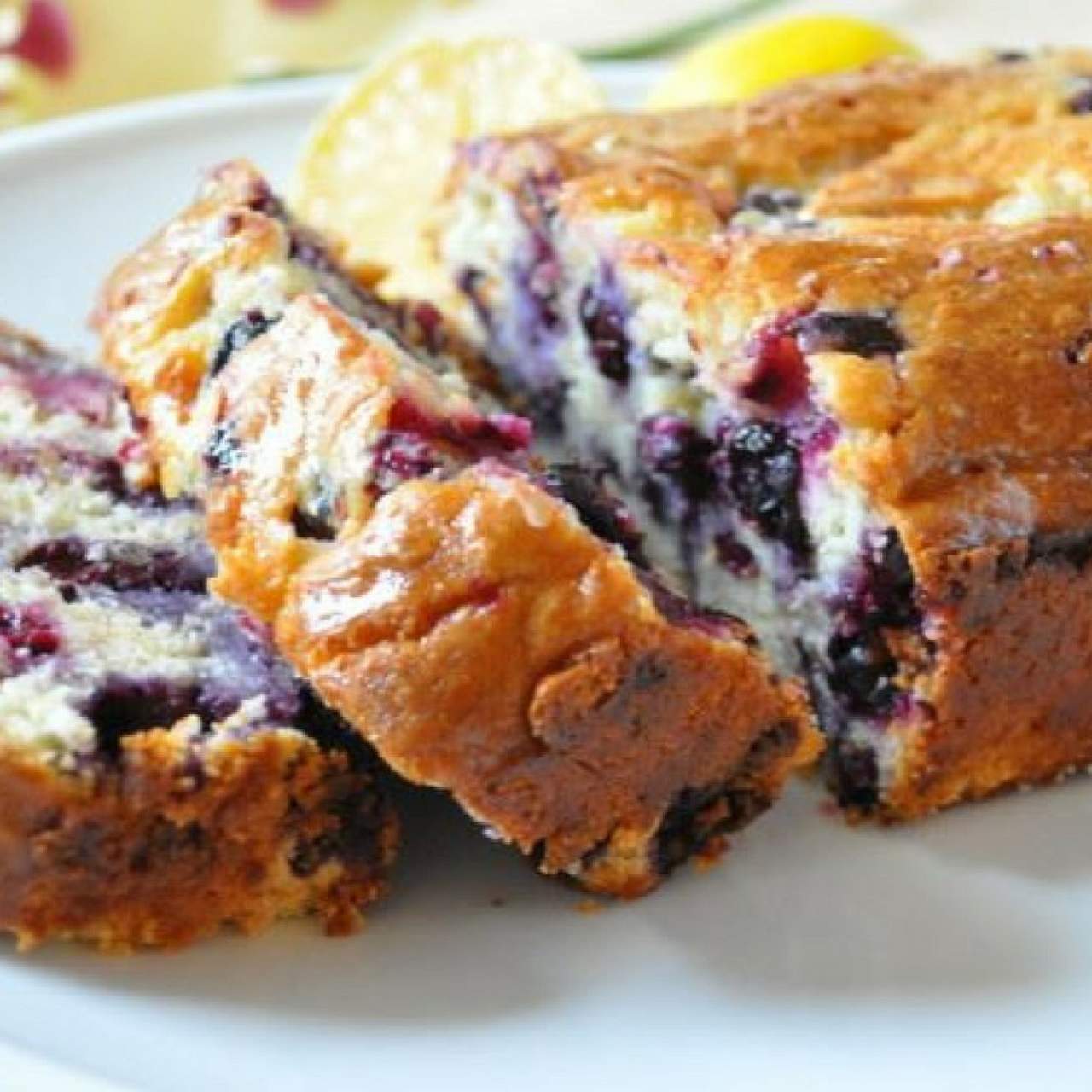 Lightened Up Lemon Blueberry Bread Slender Kitchen