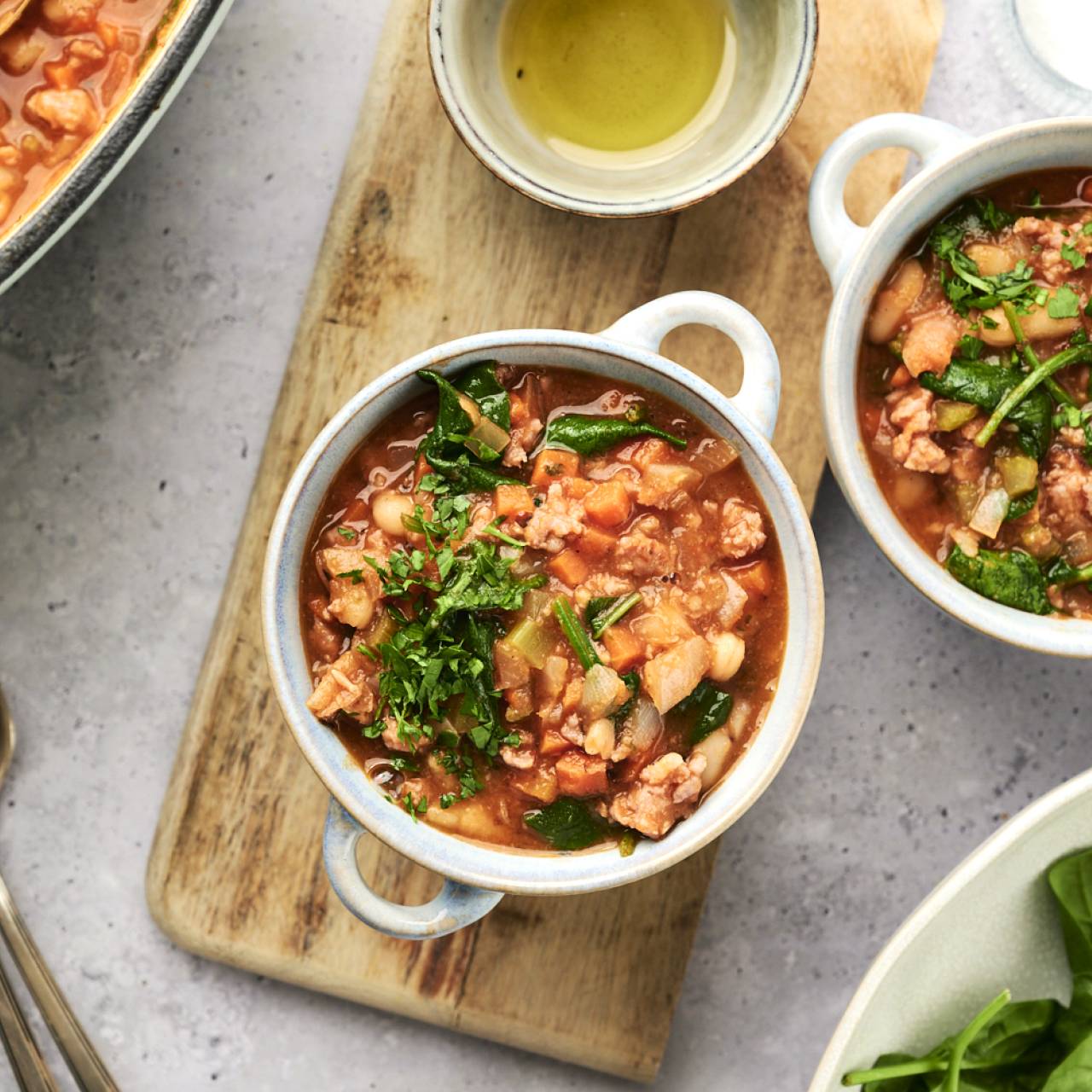 Slow Cooker Garlic Mushroom Quinoa - Slender Kitchen