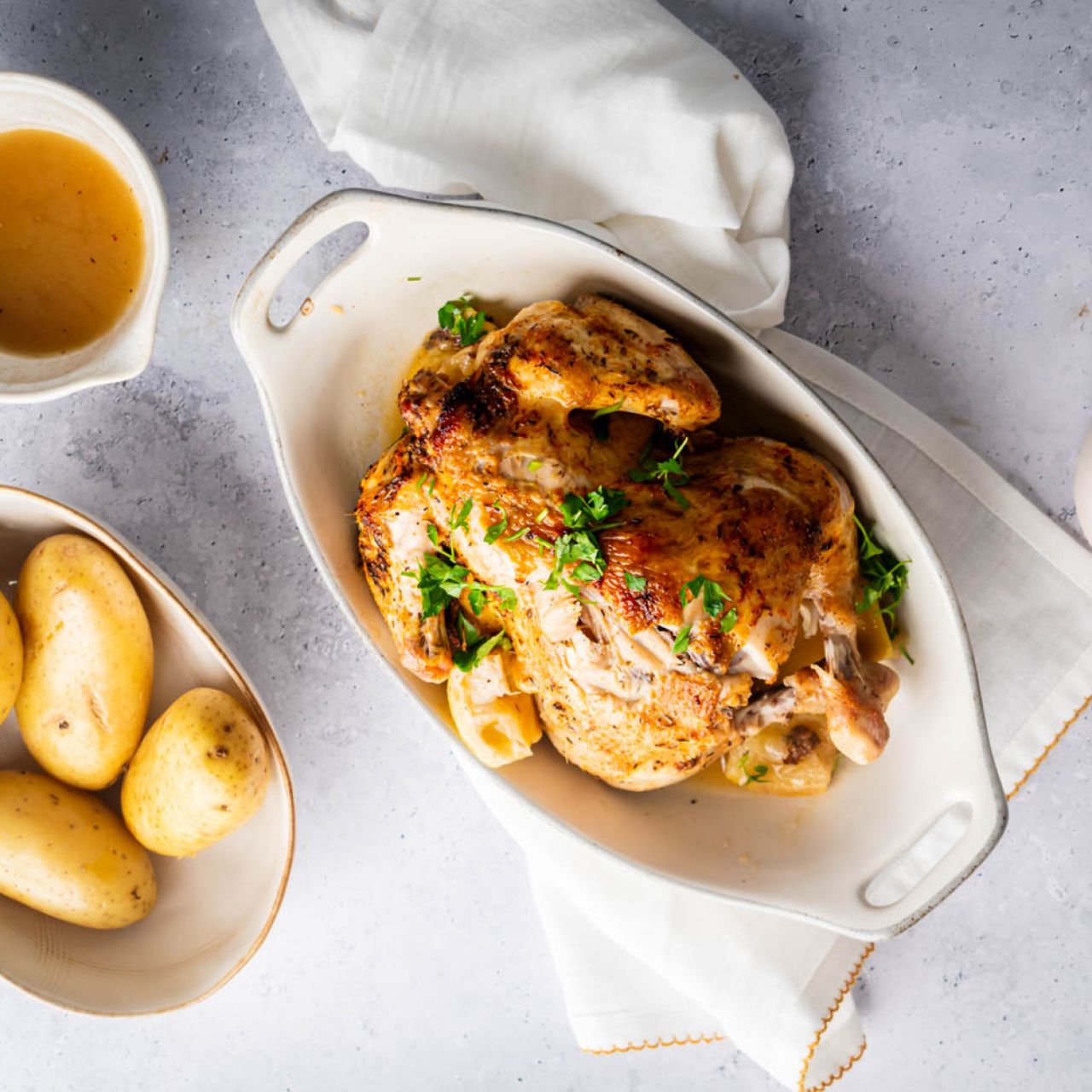 How To Make Rotisserie Chicken in Your Crockpot! - The Kitchen Magpie