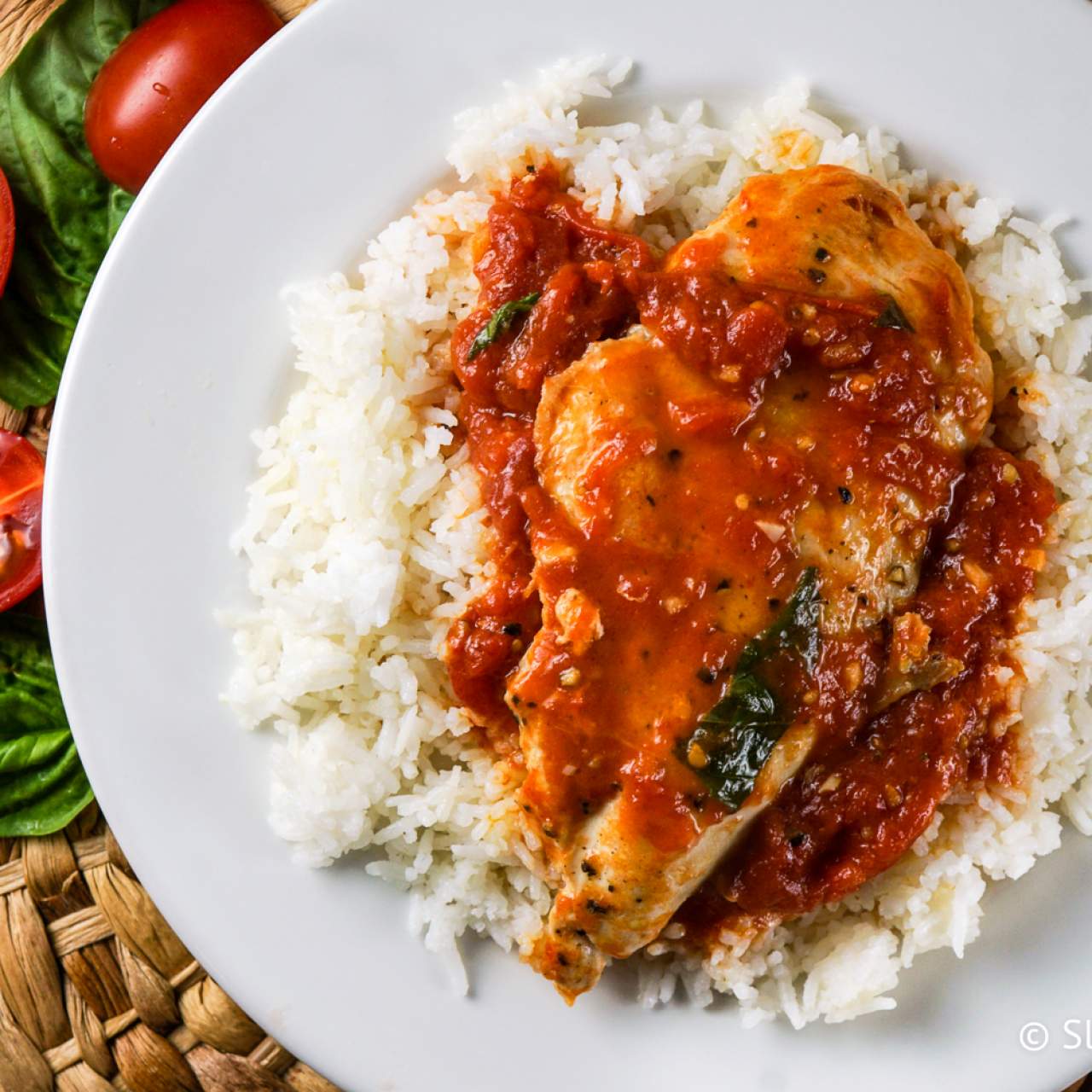 Tomato Basil Chicken