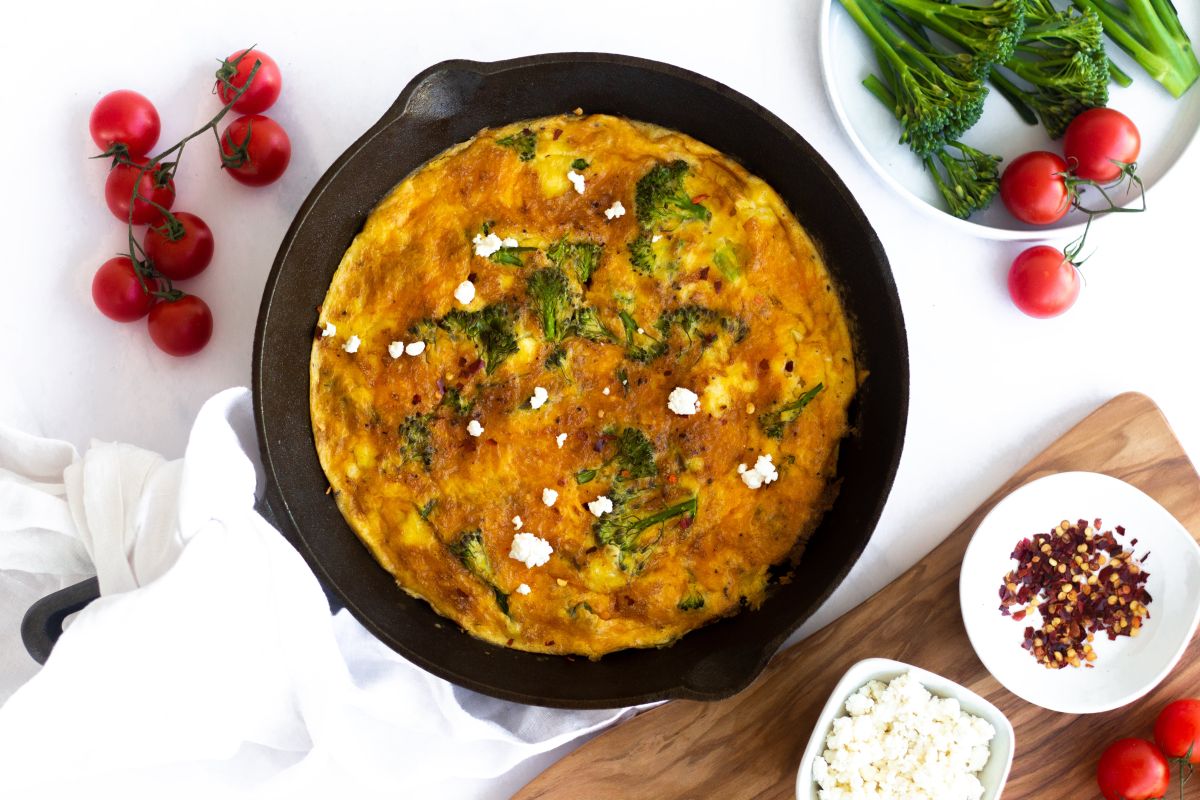 Vegetable Frittata (Potato & Spinach!) - Meaningful Eats