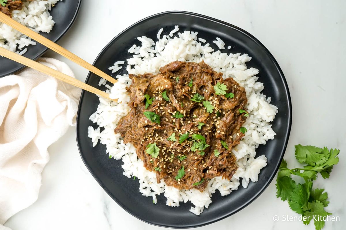 Pressure Cooker Ginger Sesame Beef - Recipes