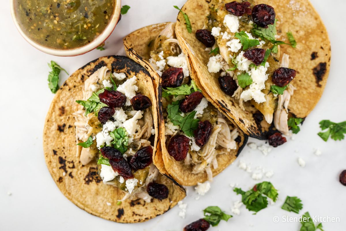 Slow Cooker Turkey Tacos Slender Kitchen