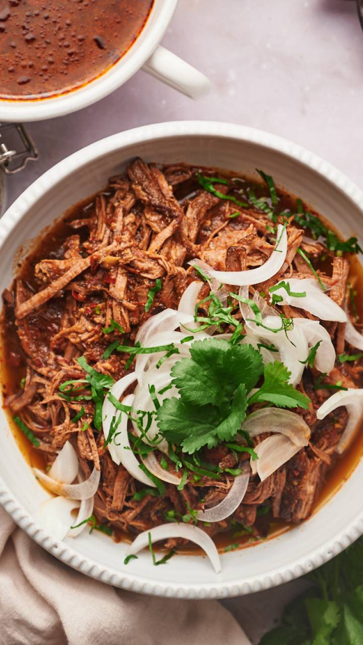 Beef Birria (Slow Cooker, Instant Pot, or Dutch Oven) - Slender Kitchen