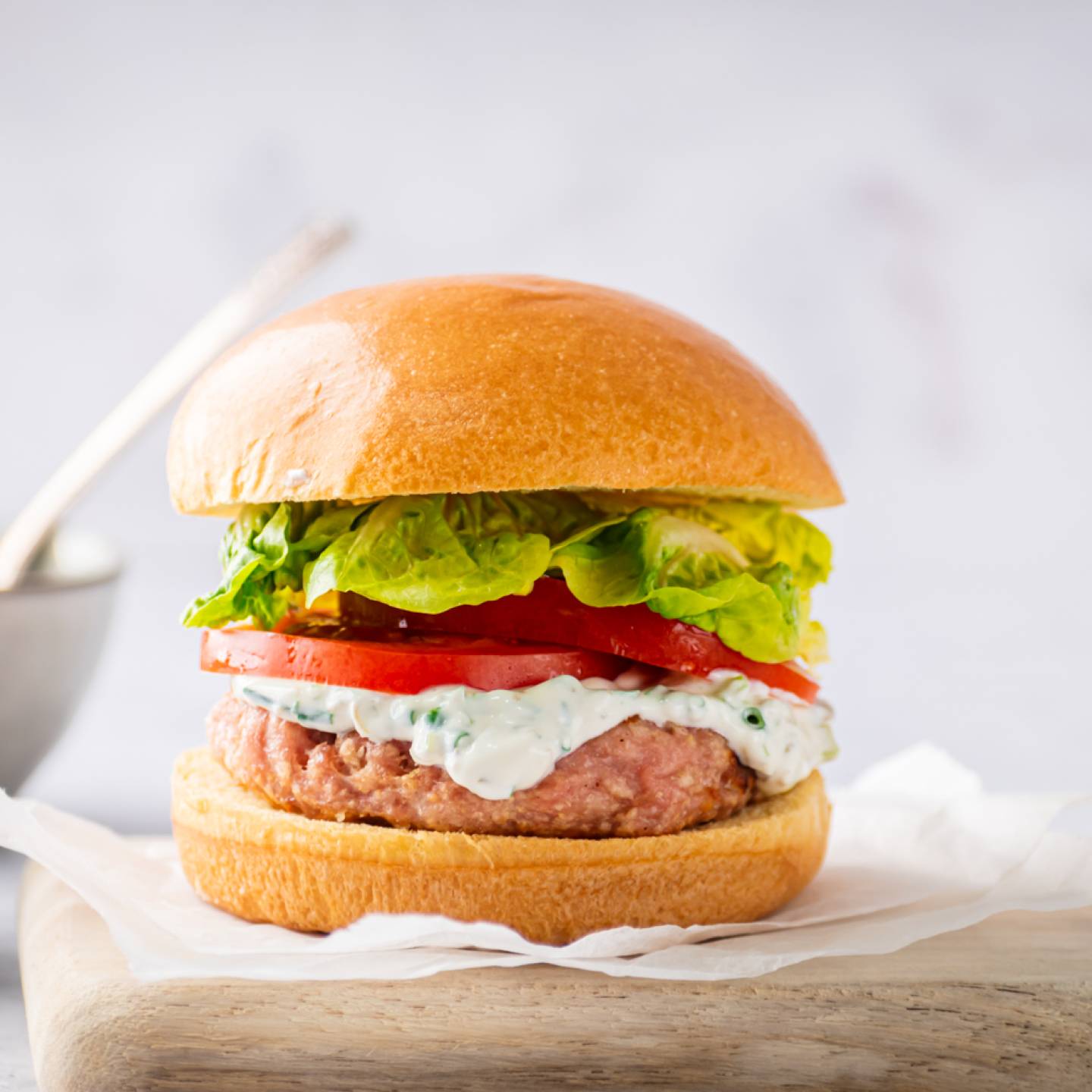 Easy Salmon Burgers - Slender Kitchen