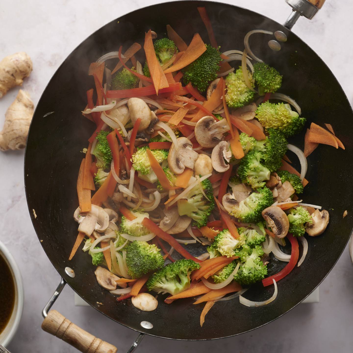 Stir Fried Vegetables (Works for Any Veggies!) - Slender Kitchen