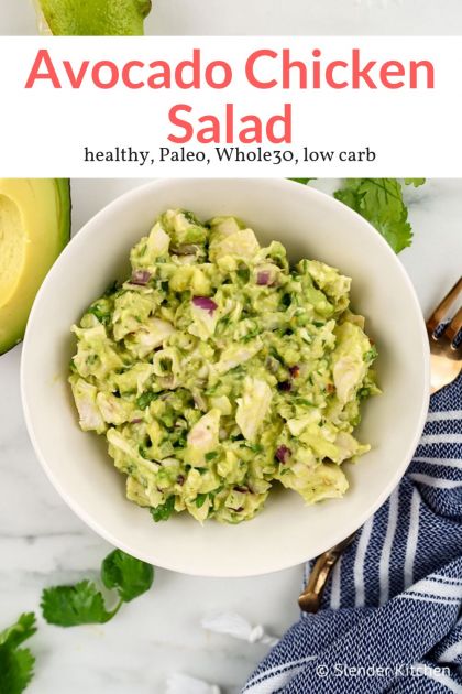 Avocado Chicken Salad