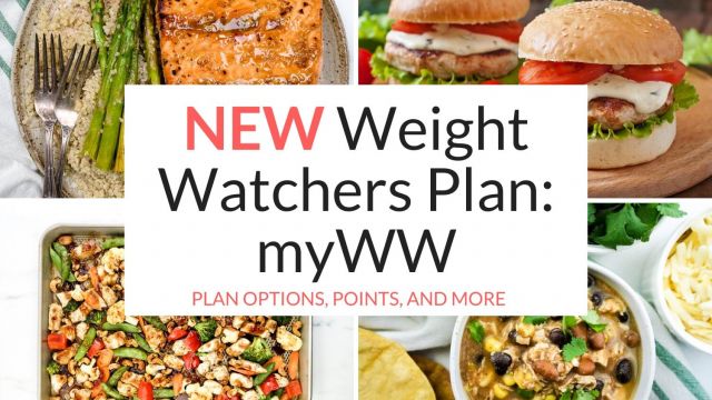 New Weight Watchers Plan: myWW with pictures of food.